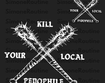 Uñas pedófilas de dos caras, PNG, tendencia unisex, descarga digital, regalo para mujeres y hombres