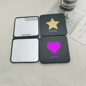 Personalized Compact Mirror,Gifts for Bridesmaid Proposal, Birthday Gift for Women, Pocket Mirror, Gift for Girls, Birthday Gift for Her