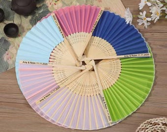 20pcs Bamboo Fans, Custom Hand Fans, Folding Fan, Handheld Fan, Wedding Fans, Folding Hand Fans,Rave Fans,Gift for Her, Festival Hand Fan