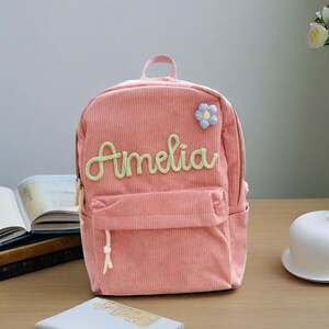 Sac à dos personnalisé pour femme avec nom, sac à bandoulière, sac à dos pour enfant, sac à dos avec nom personnalisé, sac pour enseignant, sac à dos monogramme, sac à dos pour jeune