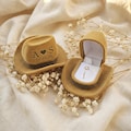 Custom Cowboy Hat Wedding Engagement Proposal Ring Box, Velvet Ring Holder