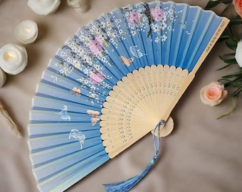 20pcs Bamboo Fans, Custom Hand Fans, Folding Fans, Handheld Fans, Wedding Fans, Folding Hand Fans,Rave Fans,Wedding Gift, Festival Hand Fans