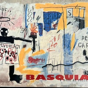Zestaw 30 pocztówek Jean-Michel Basquiat, powiększony album kolekcjonerski w stylu pop-art, muzealne wydruki artystyczne