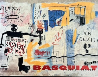 Jean-Michel Basquiat Postcards, Set of 30, Oversized Pop Art Collectible Book, Museum Art Prints