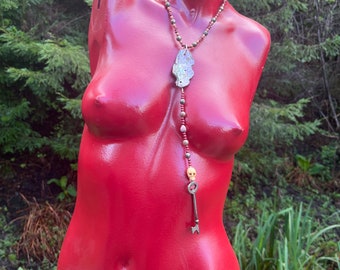Hekate Devotional Beads and Necklace