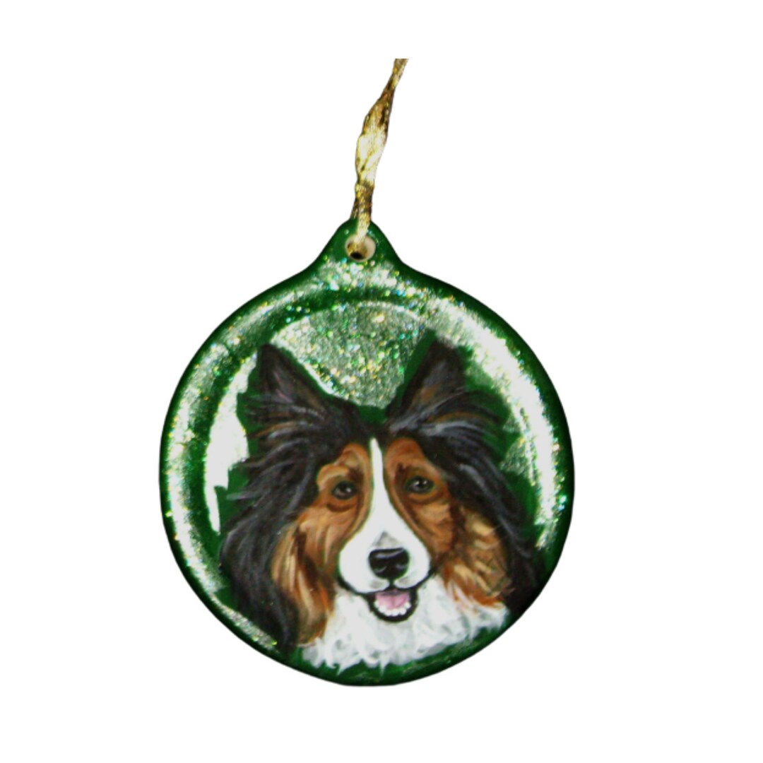Sheltie-2 Christmas Ornament