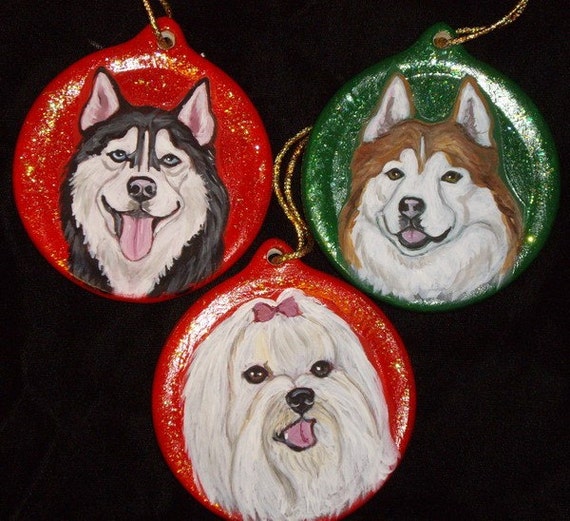 French mastiff christmas ornament Clearance