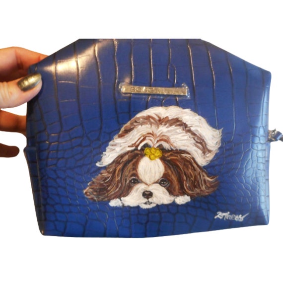 Shih Tzu Shoulder Bag - Blue Shih Tzu Shoulder Bag - Blue