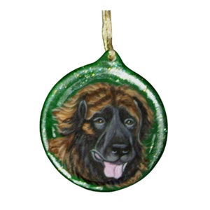 Leonberger Dog Christmas Ornament, Christmas Decoration, Pet Lovers Gift