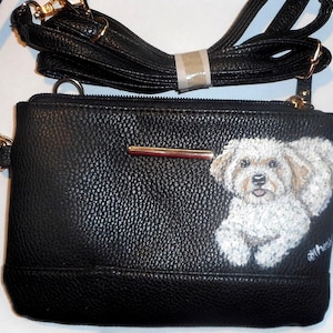 Sac à main pour chien Maltipoo, sac à bandoulière, sac à bandoulière, sac à main, cadeau de fête des mères
