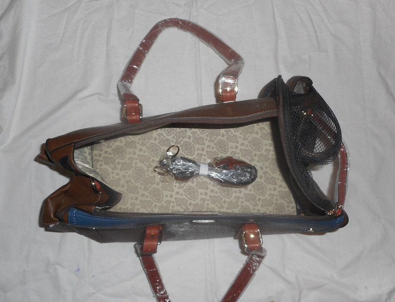 Tabby Cat Pet Carrier Small Animal Tote Designer Hand Painted Etsy