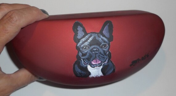 french bulldog glasses case