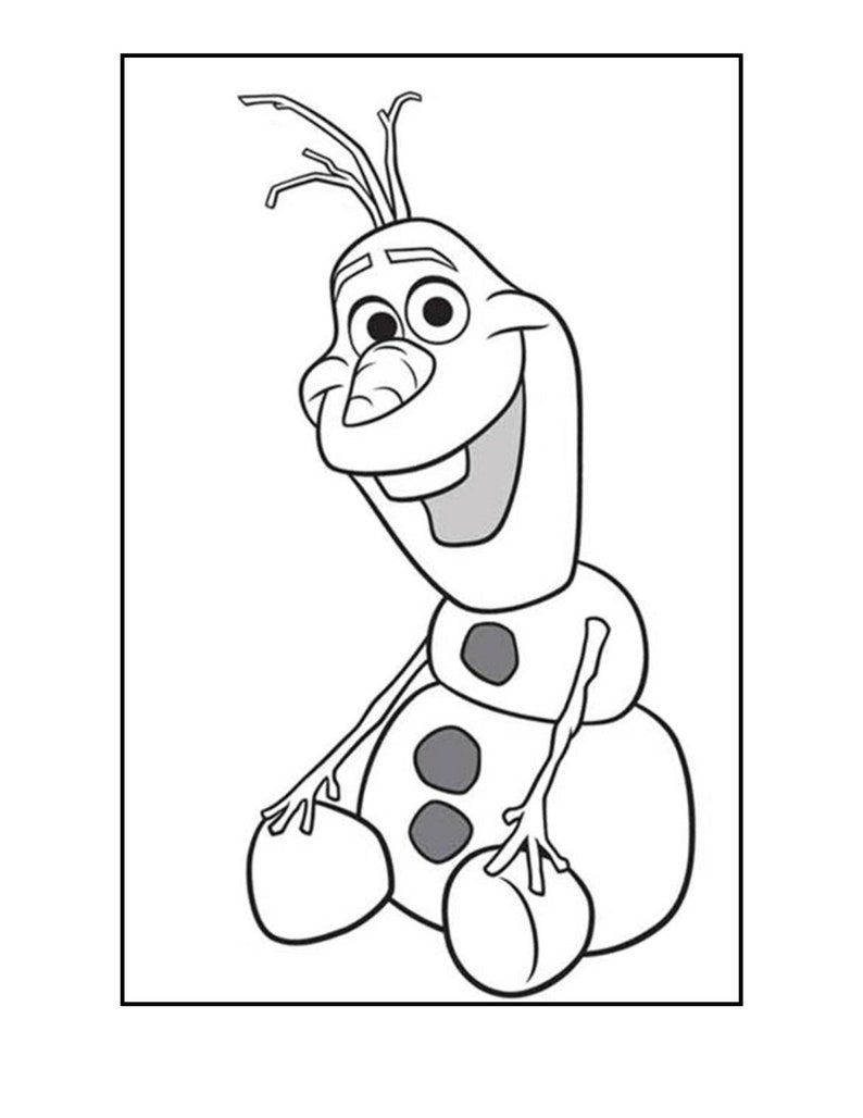 Frozen Coloring Book Frozen Coloring Pages Frozen Party Favors