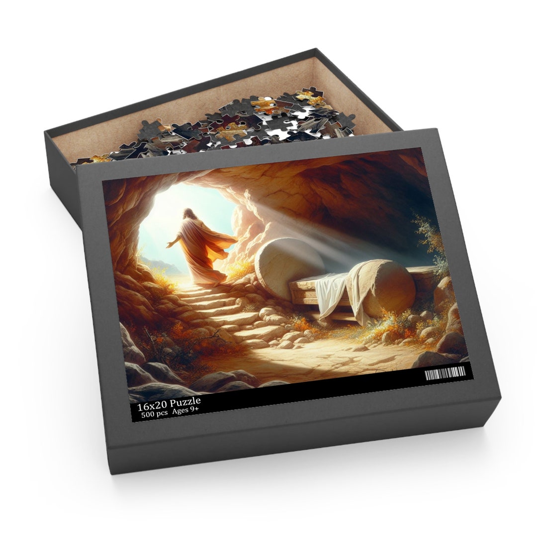 Jesus Christ Resurrection victory of Life Over Death Jigsaw Puzzle 120 ...