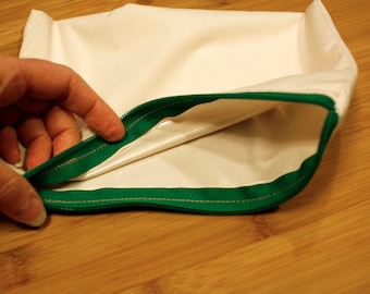 Plain Reusable Zipper Large Sandwich Bag