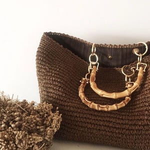 PALMA Handmade Top Handle Handbag image 5
