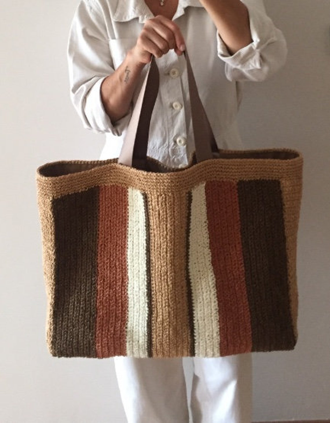 Lucky Brand Women's Zena Vegan Bucket Handbag - Vanilla Color, Belted Detail - View #8