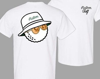 Tシャツ・カットソー Malbon Golf Bucket Hat Uni Round T-Shirt OFF WHITE M5123PRS0 Malbon Golf Bucket Hat Uni Round T-Shirt | eBay