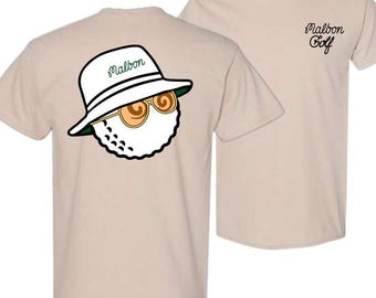 Tシャツ・カットソー Malbon Golf Bucket Hat Uni Round T-Shirt OFF WHITE M5123PRS0 Malbon Golf Bucket Hat Uni Round T-Shirt | eBay