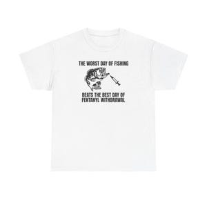 The Worst Day Of Fishing Beats The Best Day Of Withdrawing Funny Meme Joke Gift T-shirt, Fish Meme Sweatshirt, Weird Meme Hoodie