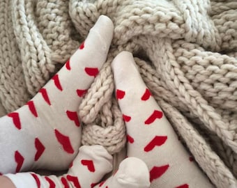 Calcetines familiares PARTNERLOOK, calcetines para mamá y bebé, calcetines para padre, madre e hijo, regalo de nacimiento, regalo para bebé, calcetines familiares a juego