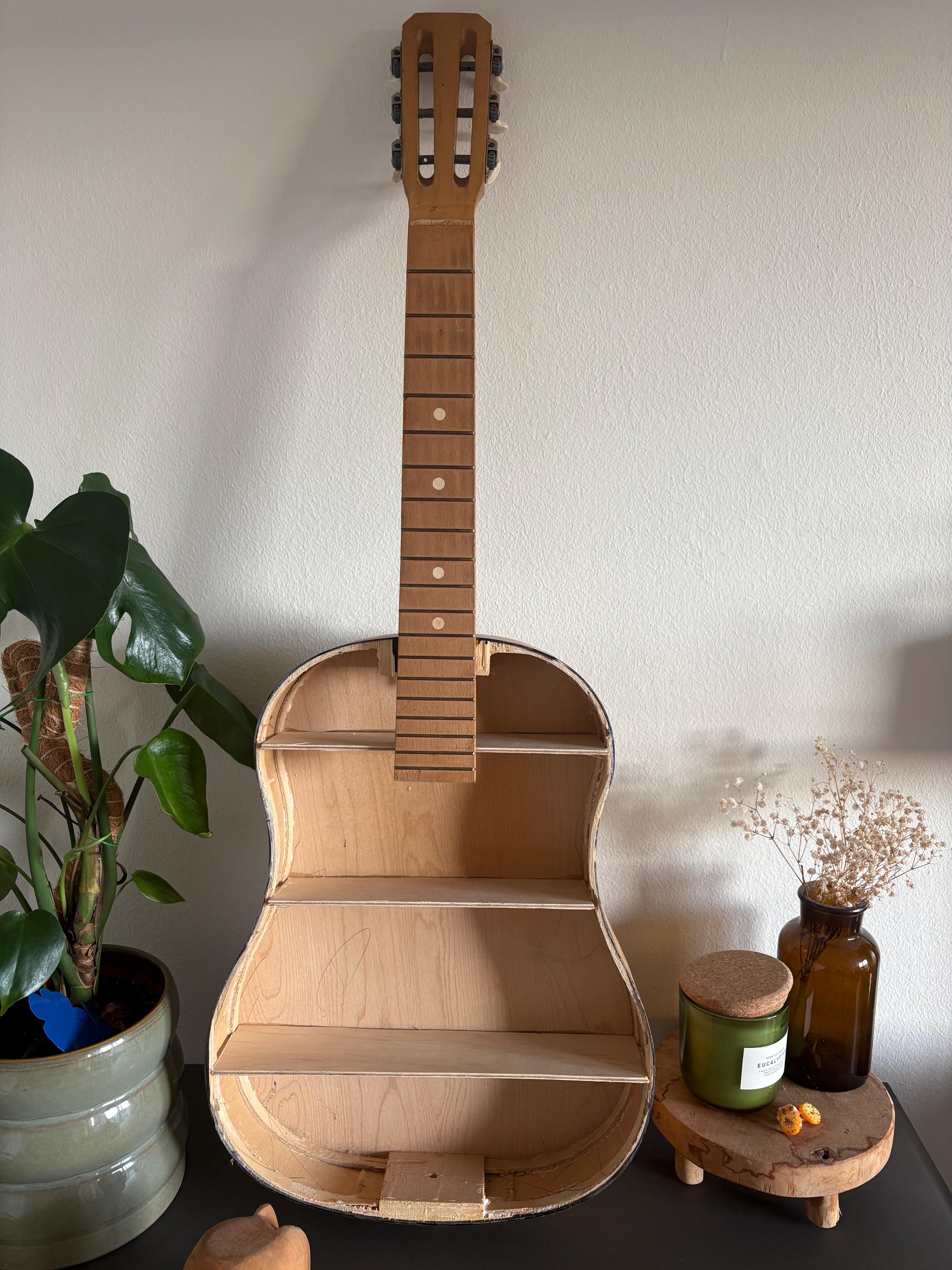 Guitar Shelf, Wall Shelf, Decoration, Musical Instrument, Display