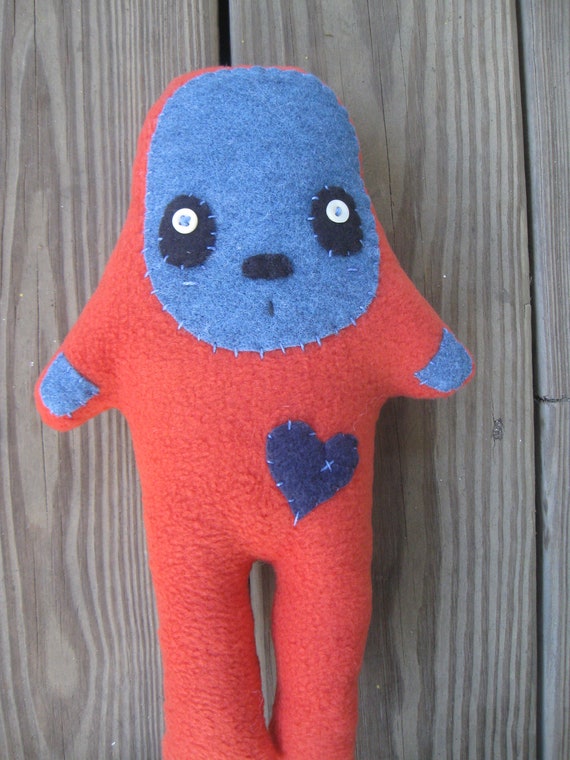 little blue plushie