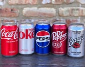 Soda Can Candle | Coca Cola, Diet Coke, Pepsi, Dr Pepper & Barq’s Root Beer | Handmade Apricot Coconut Wax Candle | Unique Gift