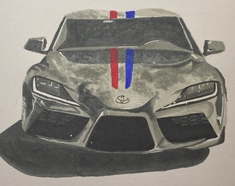 Custom Car Drawing