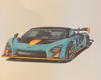 Custom Car Drawing