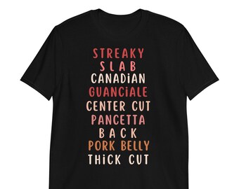 Foodie Gift Shirt Bacon T-Shirt Bacon Lover Shirt Gift for Chef | Butcher T Shirt Foodie Shirt Pork Belly TShirt