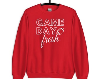 Game Day Football Sweatshirt | HBCU Team Colors Unisex Crewneck