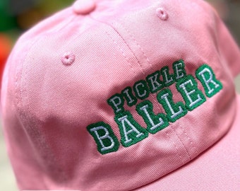 Pickleball Dad Hat | Pickleball Hat Pickleball Lover Gift Pickleball Cap Pickleballer Embroidered Unisex Hat