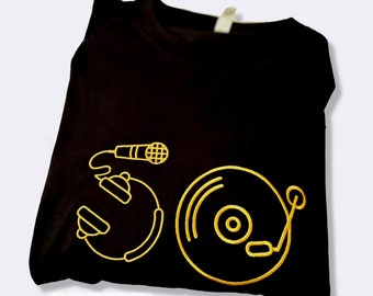 Hip Hop 50th Anniversary T Shirt | Embroidered Premium