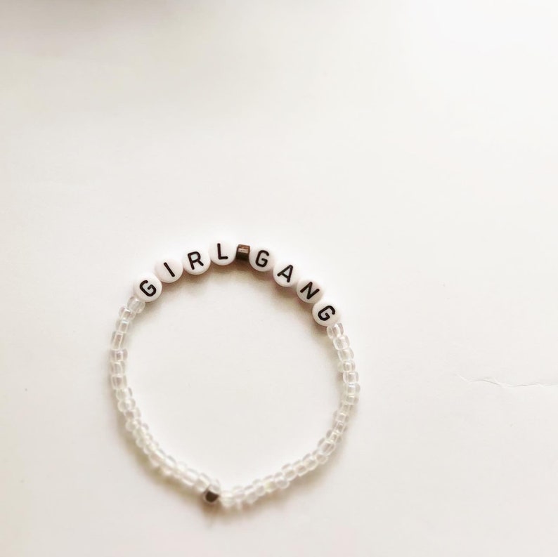 Girl Gang Bracelet Set Girls Weekend Gifts Bachelorette Etsy