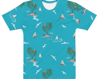 Tropical Print Vacation T-Shirt: Matching Family Apparel