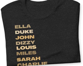 Jazz Cruise Shirt | Jazz Shirt Jazz Fest T-Shirt Musikliebhaber Geschenk Jazz Legenden T-Shirt Jazz Musik Festival T-Shirt Konzert Outfit Sommer