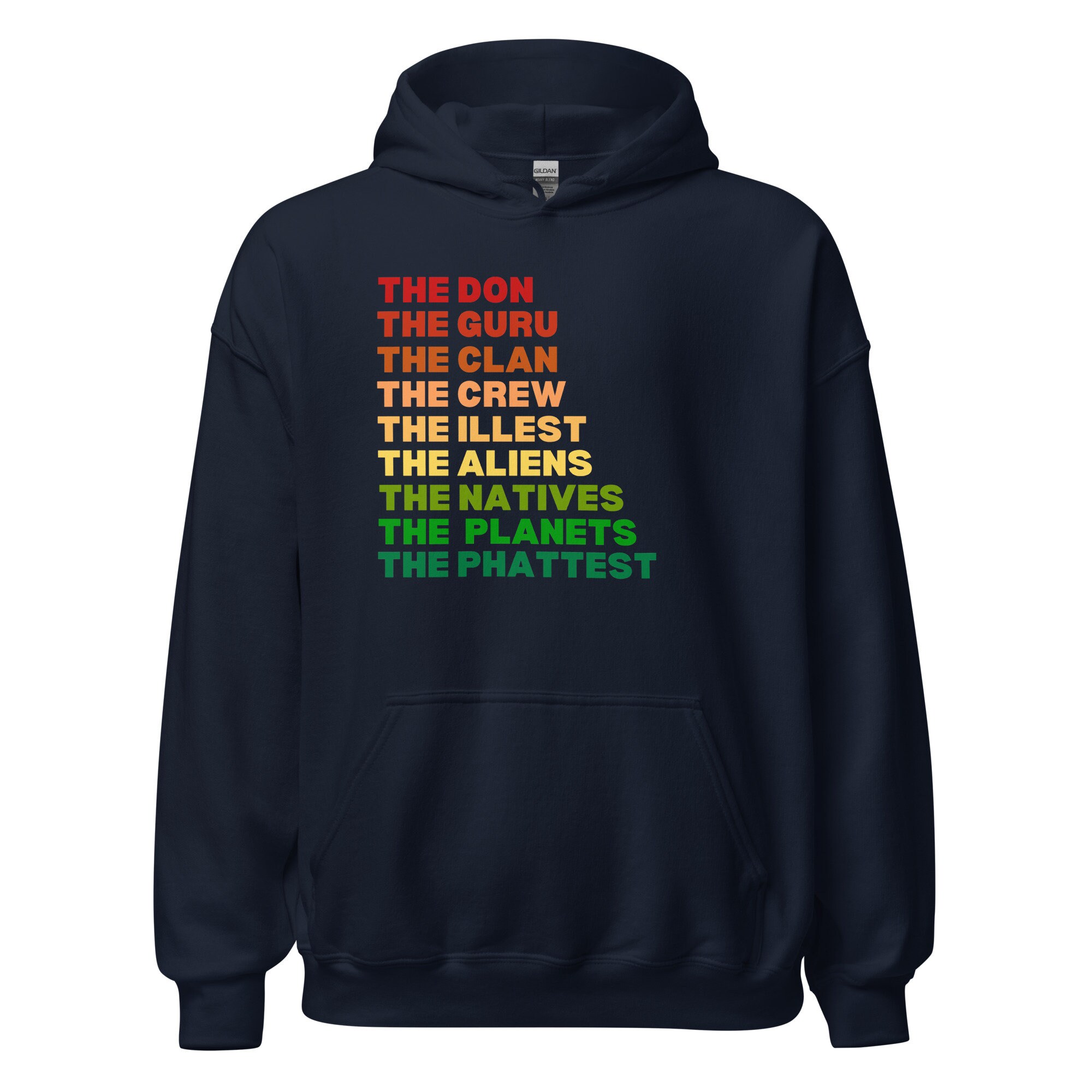Hip Hop Hoodie | 90s Rapper Hoodie Music History Lover Gift