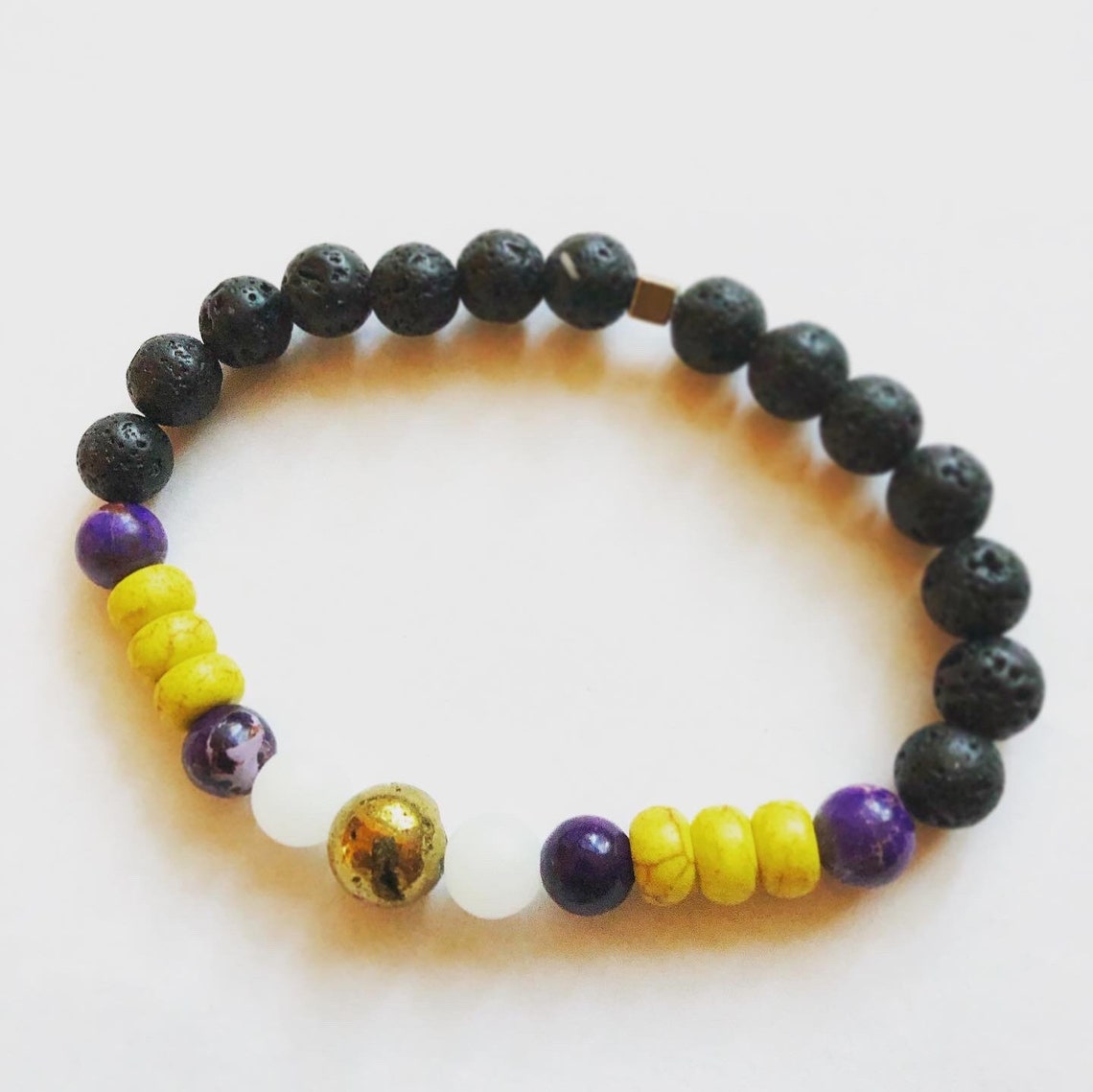 Sports team bracelet sports team beaded bracelet sports Etsy