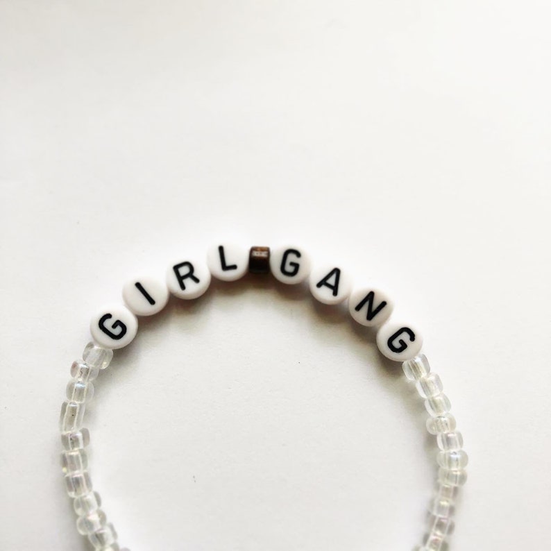 Girl Gang Bracelet Set Girls Weekend Gifts Bachelorette Etsy