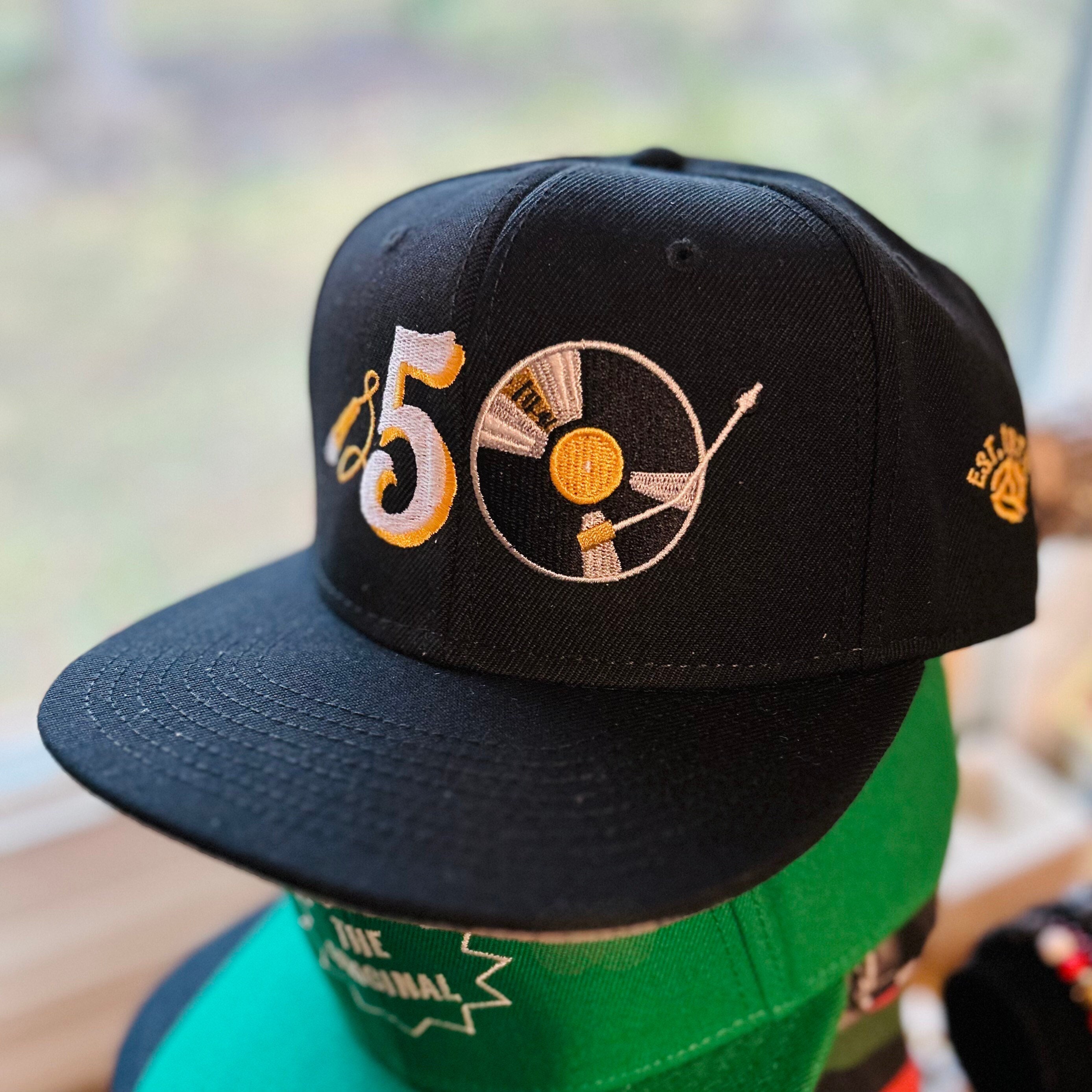 Hip Hop 50th Anniversary Hat Embroidered Premium Wool - Etsy