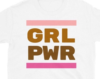Girl Power T-Shirt | Girls Weekend Gift Girls Trip Shirt GRL PWR TShirt Group Shirt Ladies Event Women Empowerment T Shirt