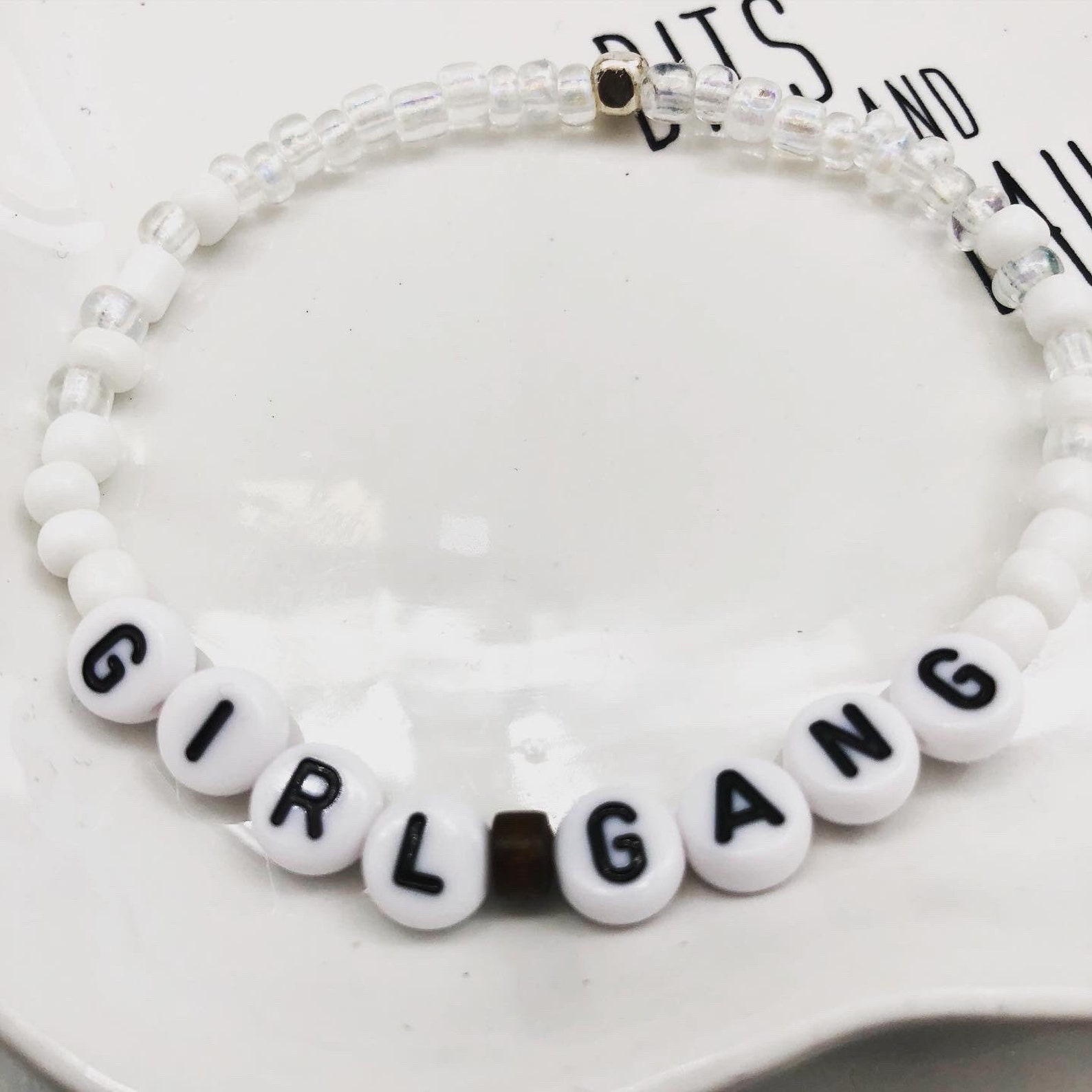 Girl Gang Bracelet Girls Weekend Gifts Bachelorette Etsy