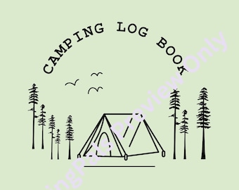 Camping Logbook - USA and Europe Version