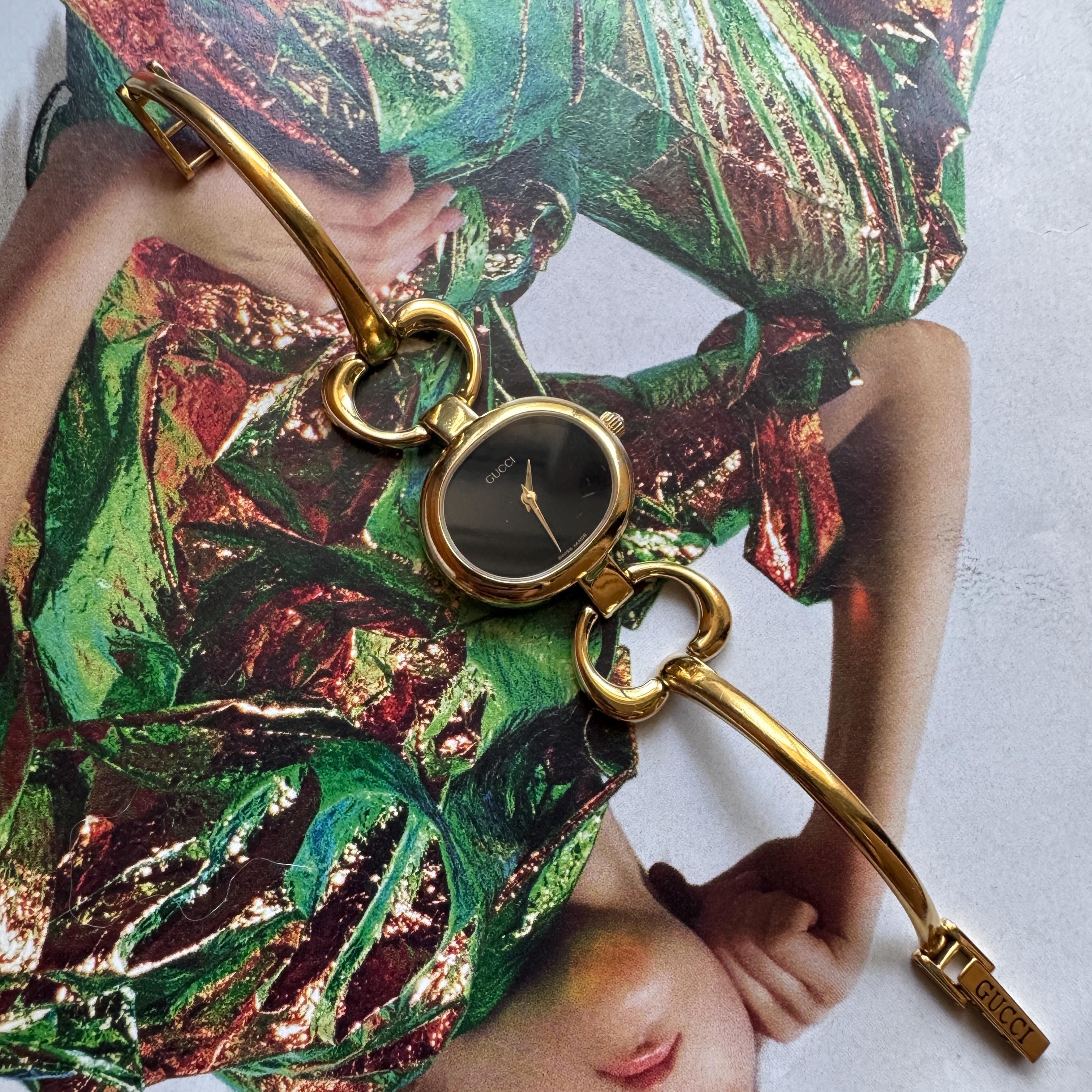 グッチ ゴールドチェーン腕時計 90s gucci watch - Etsy 日本