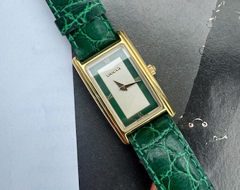 Vintage Original Wristwatch ''GUCCI'' 2035-21, QUARTZ Gold