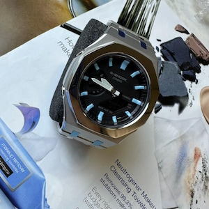 G-shock custom  Ga2100-1A  watch includes