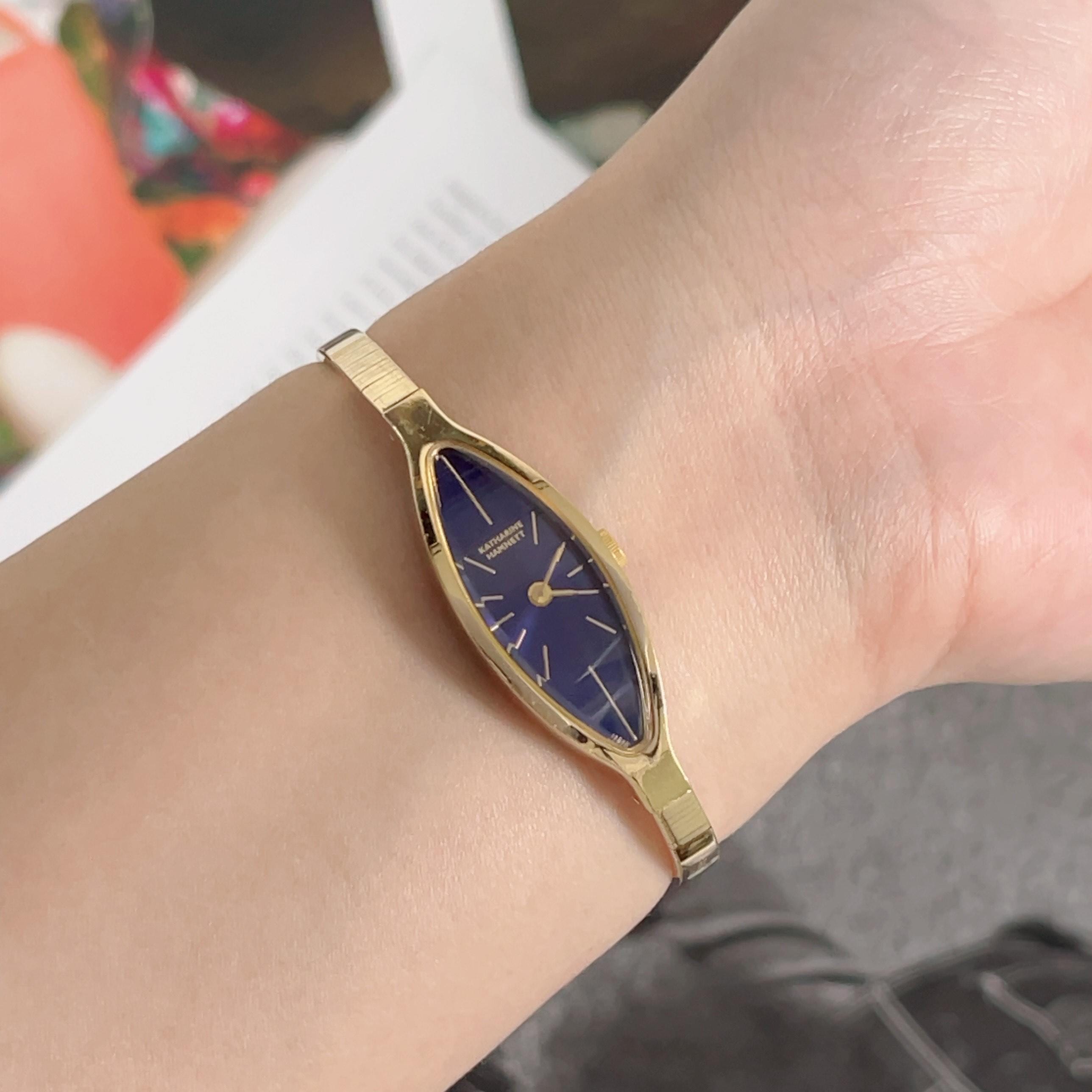 Katherine Hamnett Women's Vintage Watch Gold - Etsy