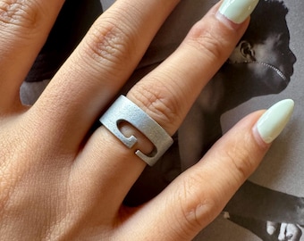 Anello Gucci argento vernici personalizzate taglia