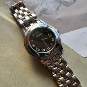 ⭐【超レア美品】グッチ5500Lコンビダイヤパールフェイス腕時計(稼働品) ⭐【超レア美品】グッチ5500Lコンビダイヤパールフェイス腕時計(稼働品